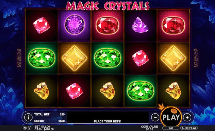Berlatar Gua Misterius! - Slot Magic Crystals Pragmatic Play