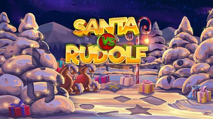 Permainan Lucu & Menghibur - Slot Santa vs Rudolf NetEnt!
