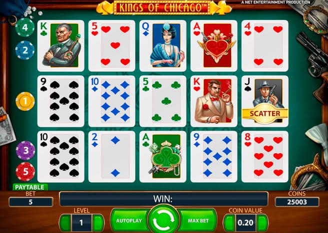 Bermain Poker + Slot Sekaligus! - Slot Kings of Chicago