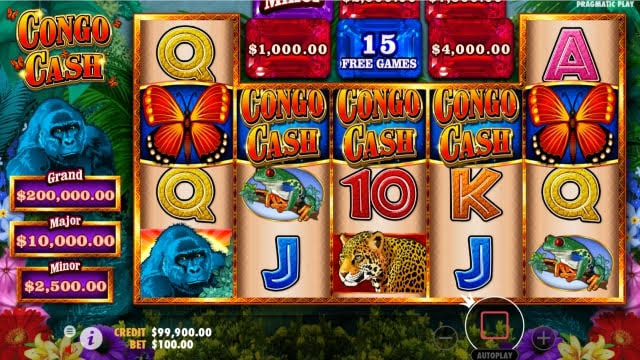 Review Permainan Slot Congo Cash